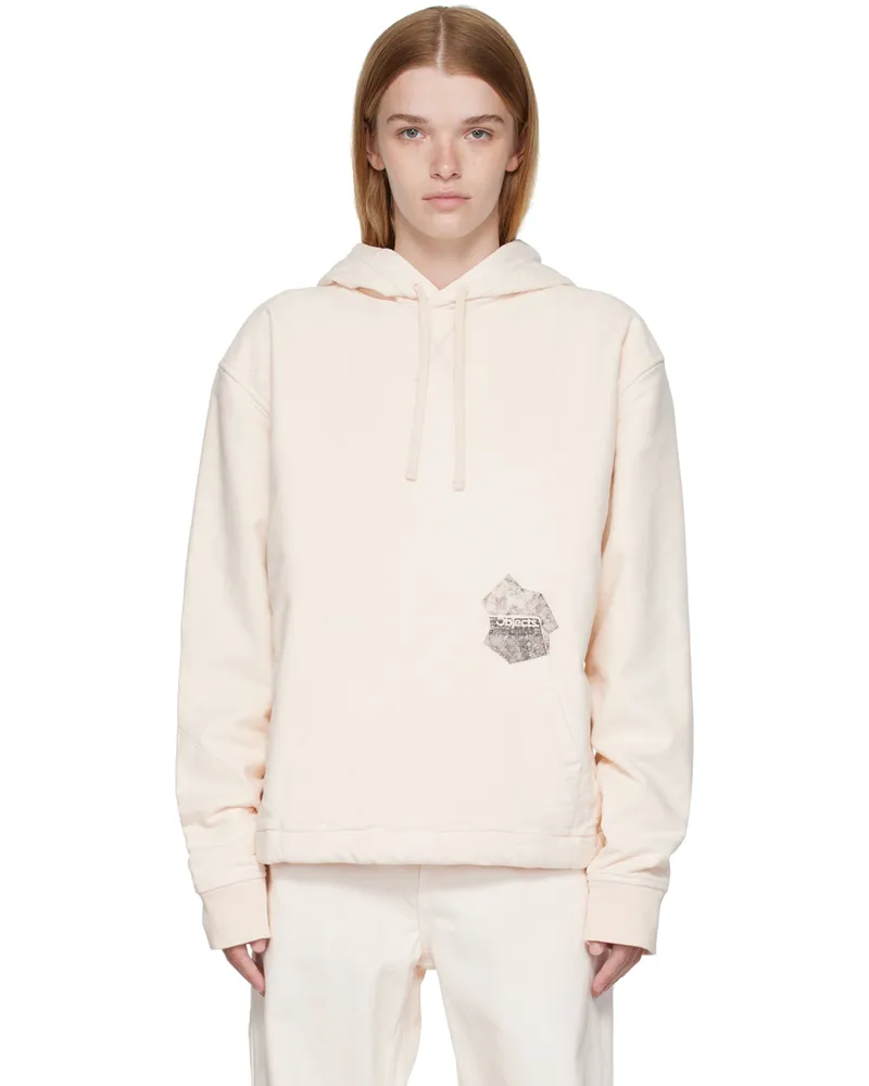 Objects IV Life Pink Stamp Hoodie Pale