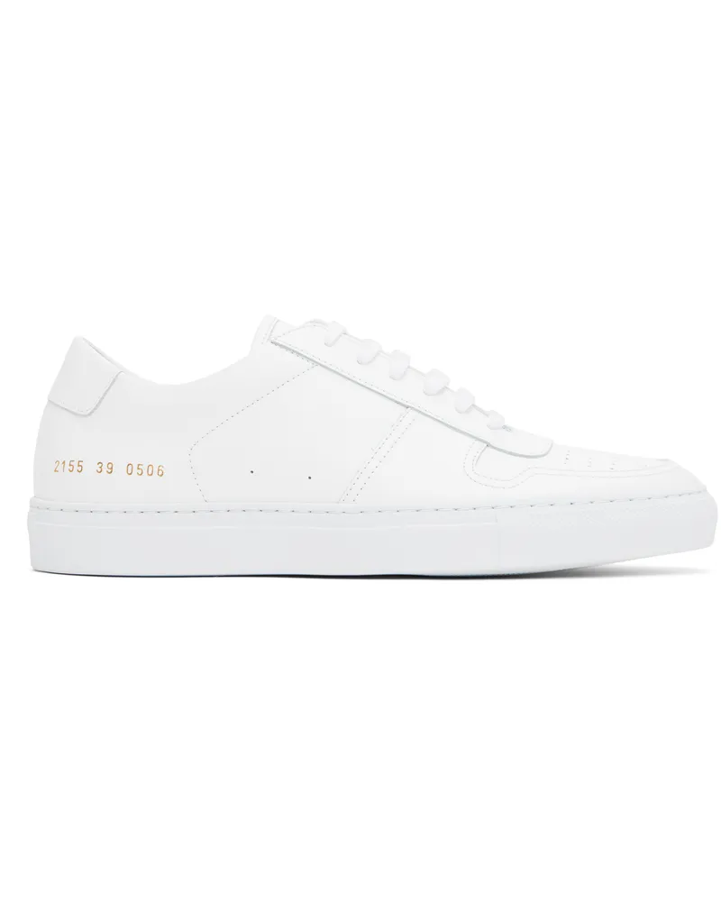 Common Projects White BBall Low Sneakers *0506