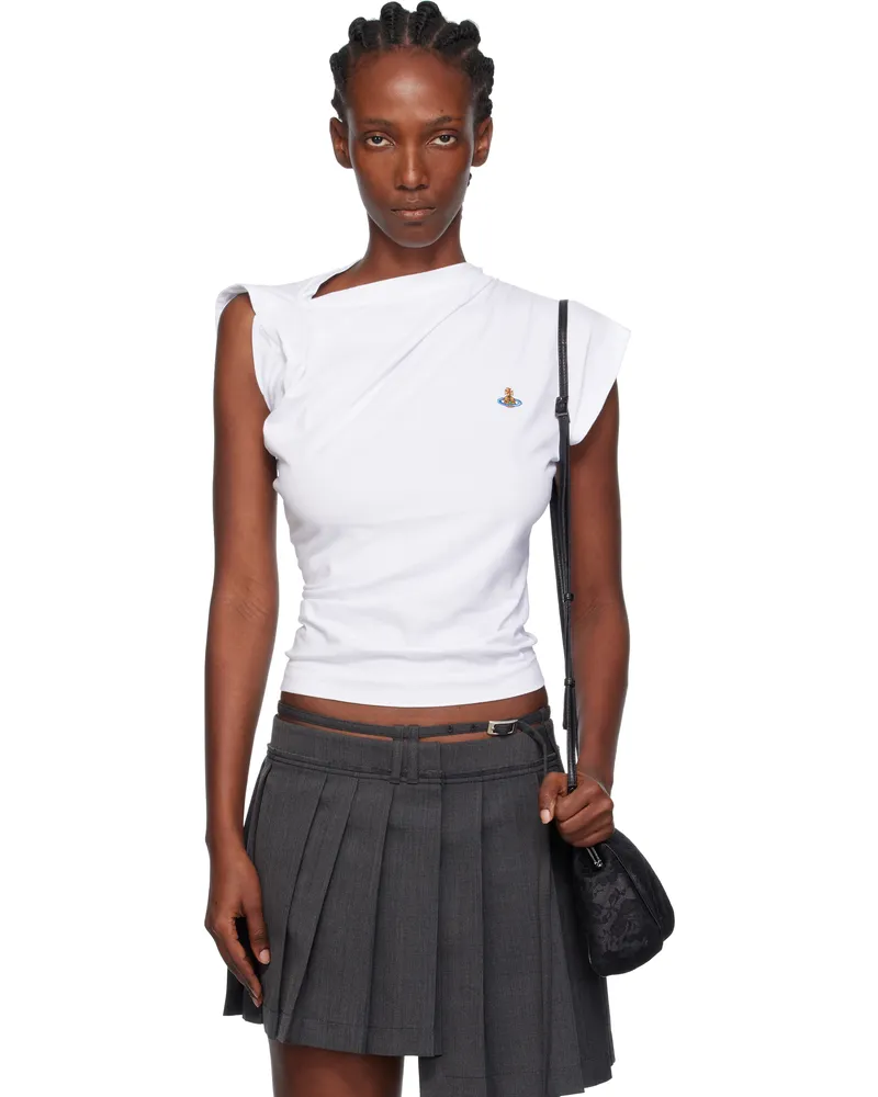 Vivienne Westwood White Hebo T-shirt A401