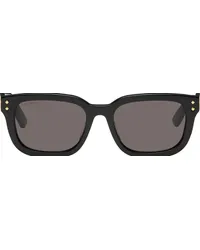 Gucci Black Square Sunglasses Black-black-grey