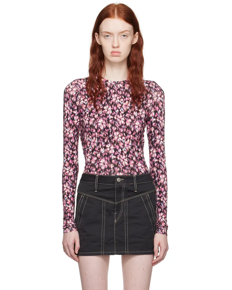 Étoile Isabel Marant Pink Leonio Blouse Mipk