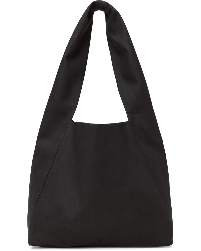 Omar Afridi SSENSE Exclusive Black Factory Tote Brown