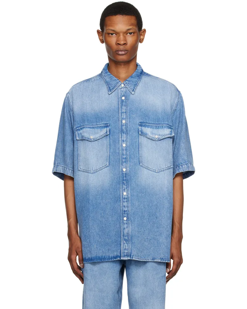 Isabel Marant Blue Tigilin Shirt 30lu