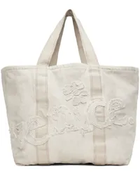 ERL Beige Venice Tote White