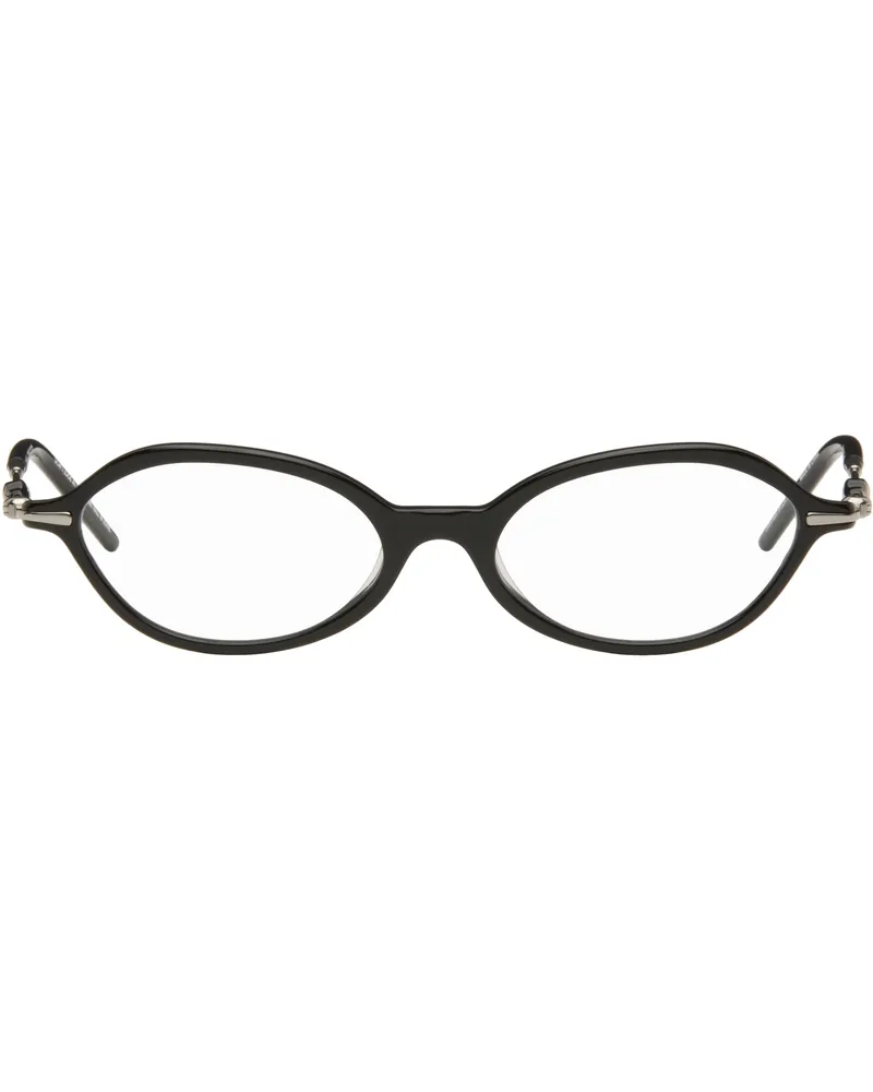 Bonnie Clyde Black & Silver Nisa Glasses Silver