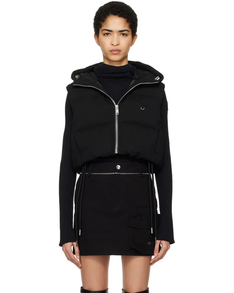 Moncler Moncler x Willow Smith Black Alexi Down Vest 999