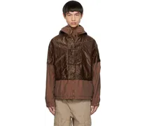 Brown Hooded Jacket