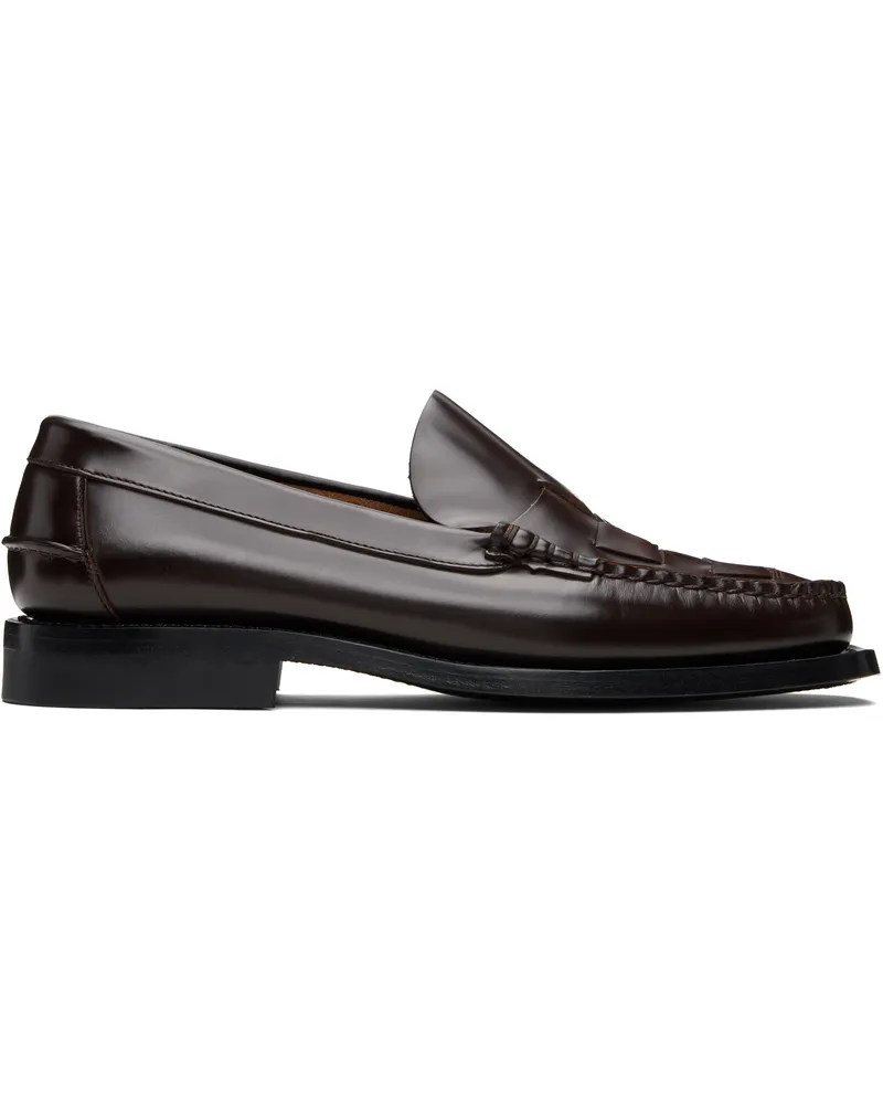 HEREU Brown Nombela Loafers Dark
