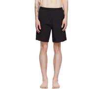 Black Drawstring Swim Shorts