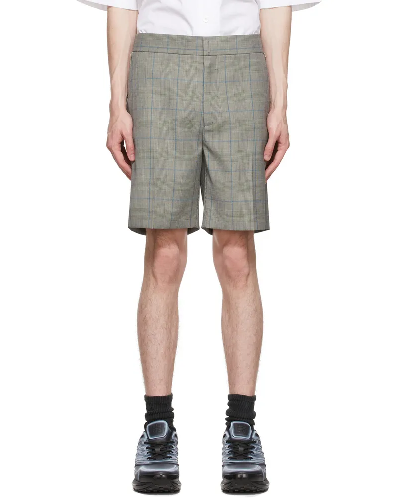 Givenchy Gray Wool Shorts 030
