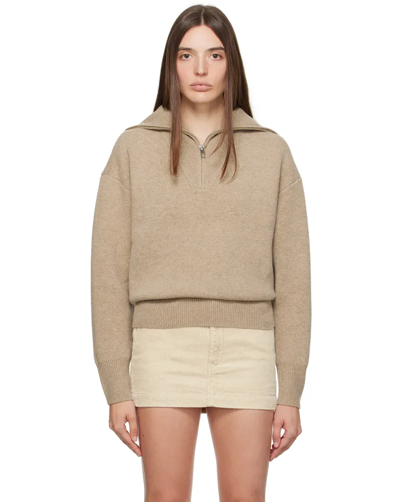 Étoile Isabel Marant Beige Fancy Sweater 90be