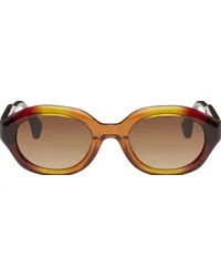 Vivienne Westwood Orange & Red Zephyr Sunglasses 701