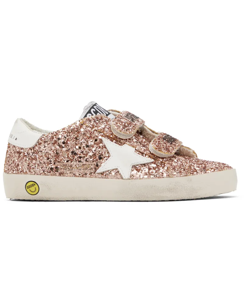 Golden Goose Kids Pink Old School Sneakers 25762