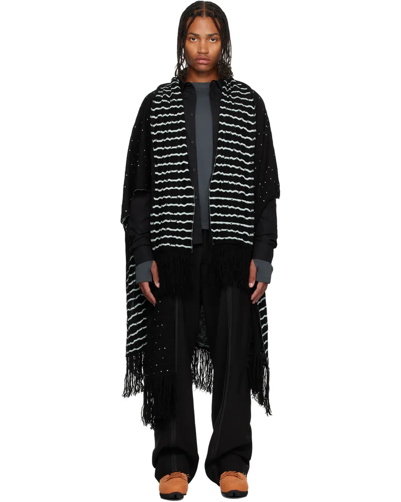 KIKO KOSTADINOV Black Tarr Scarf Night
