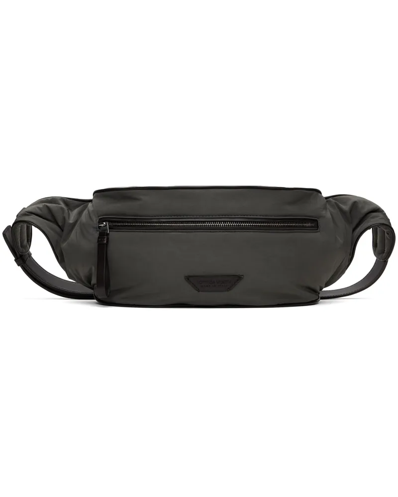 Bottega Veneta Gray Crossroad Small Bumbag 1425graphite