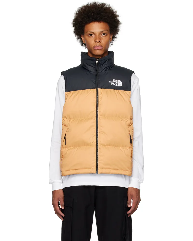 The North Face Tan 1996 Retro Nuptse Down Vest I0j