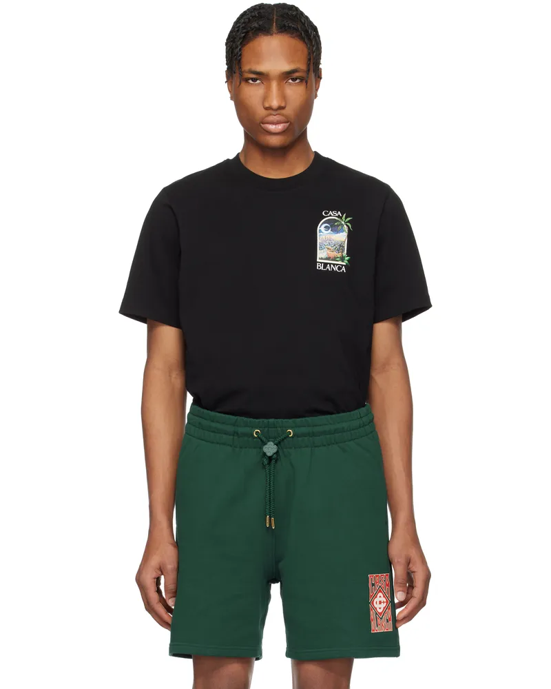 Casablanca Paris Black LA Night T-shirt La