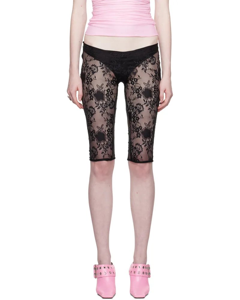 Fancì Club Black Treatment I Shorts Black