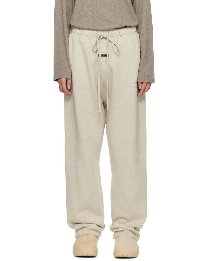 Fear of God Beige Classic Sweatpants Heather