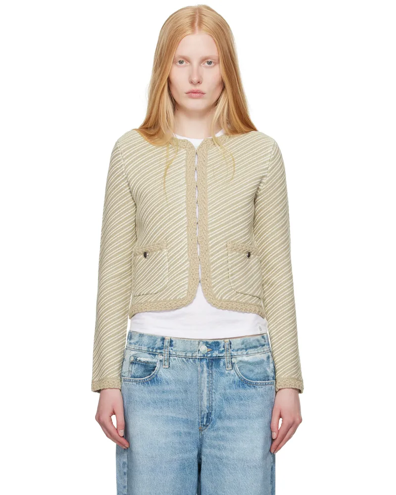 Rag & Bone Beige Claire Cardigan Eclyp