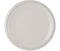 White Saturn Dinnerwear Chicken Dinner Plate