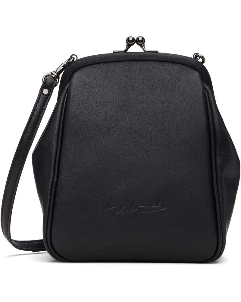 Yohji Yamamoto Black 'Sacoche' Small Bag 1