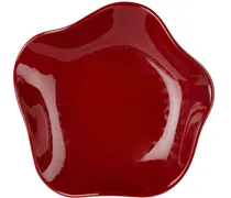Red Small Petal Plate