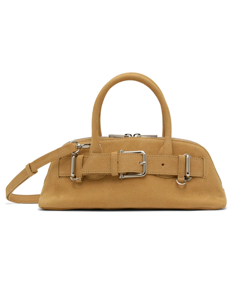 OSOI Tan Zip Brocle Mini Bag Nubuck