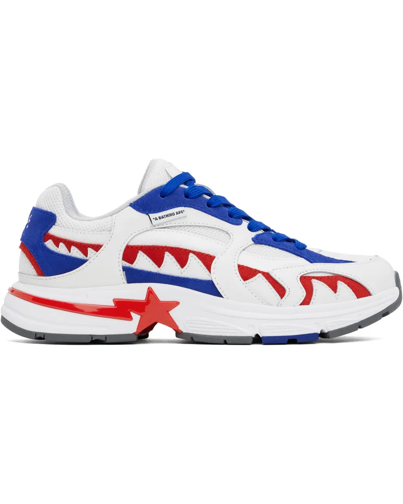 BAPE White Shark STA UK M1 Sneakers Wht-white