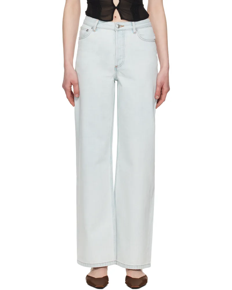 A.P.C. Blue Elisabeth Jeans Ial