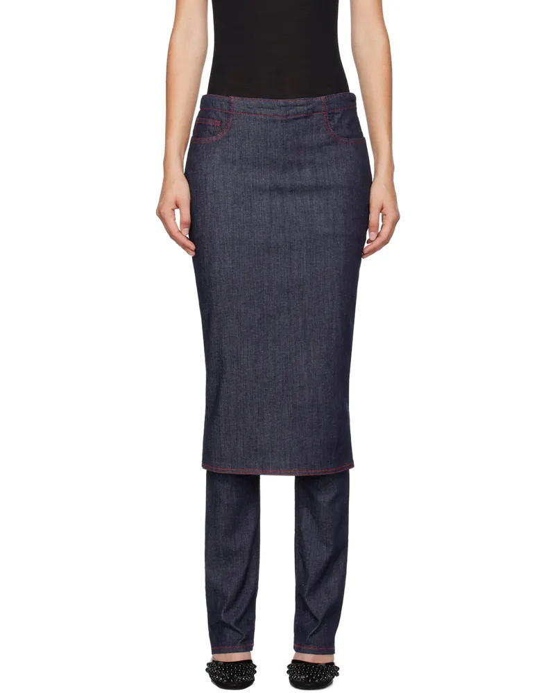 Alaïa Blue Skirt Jeans 530