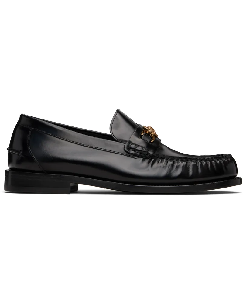 Versace Black Medusa '95 Loafers 1b00v-black-versace