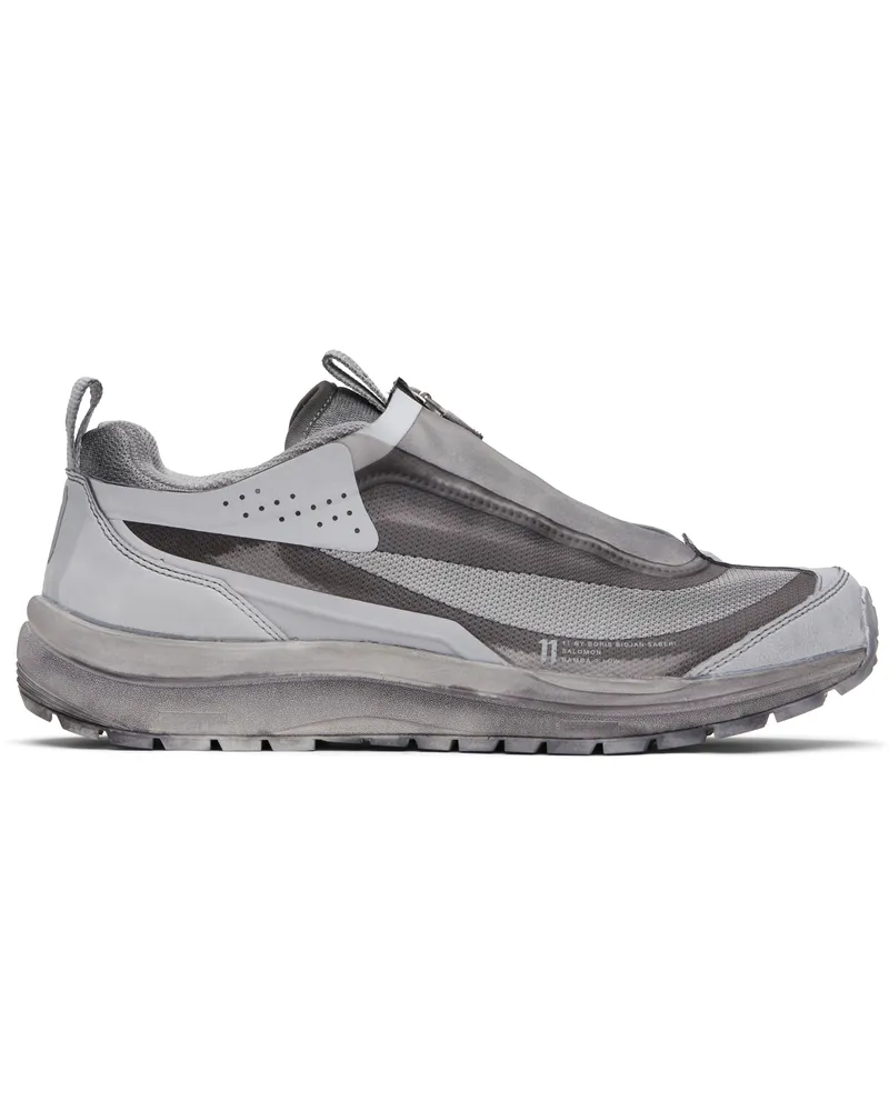 Boris Bidjan Saberi Gray Salomon Edition Bamba 2 Low V2 Sneakers Light