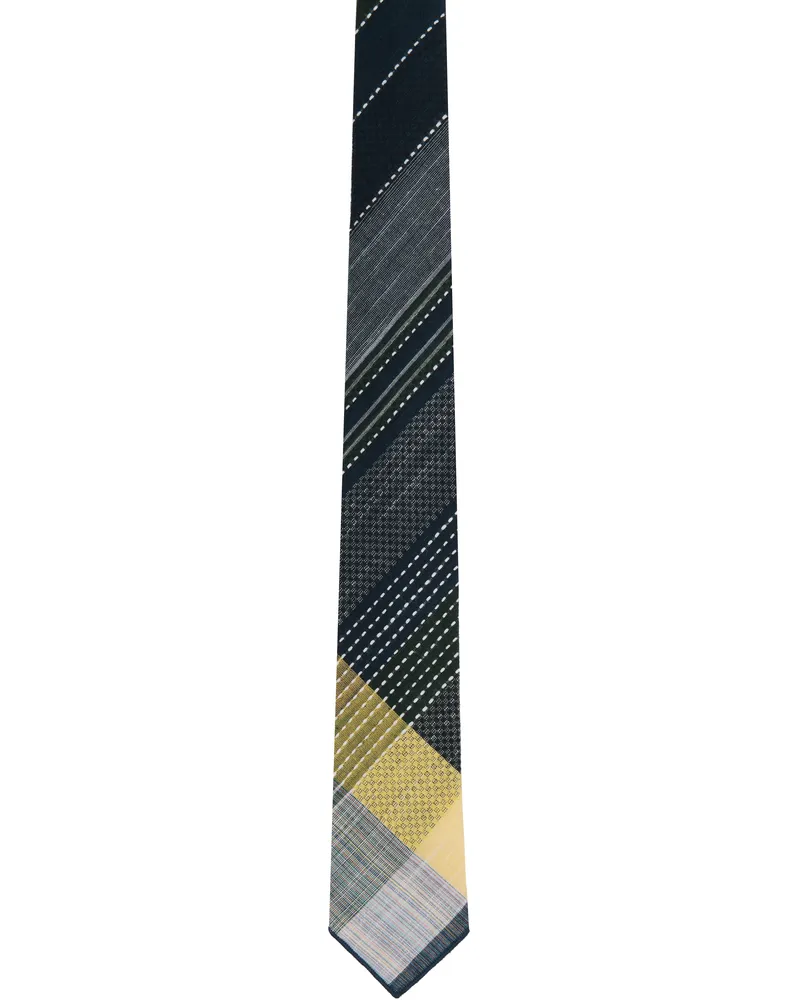 Engineered Garments Navy Tweed Tie Es069