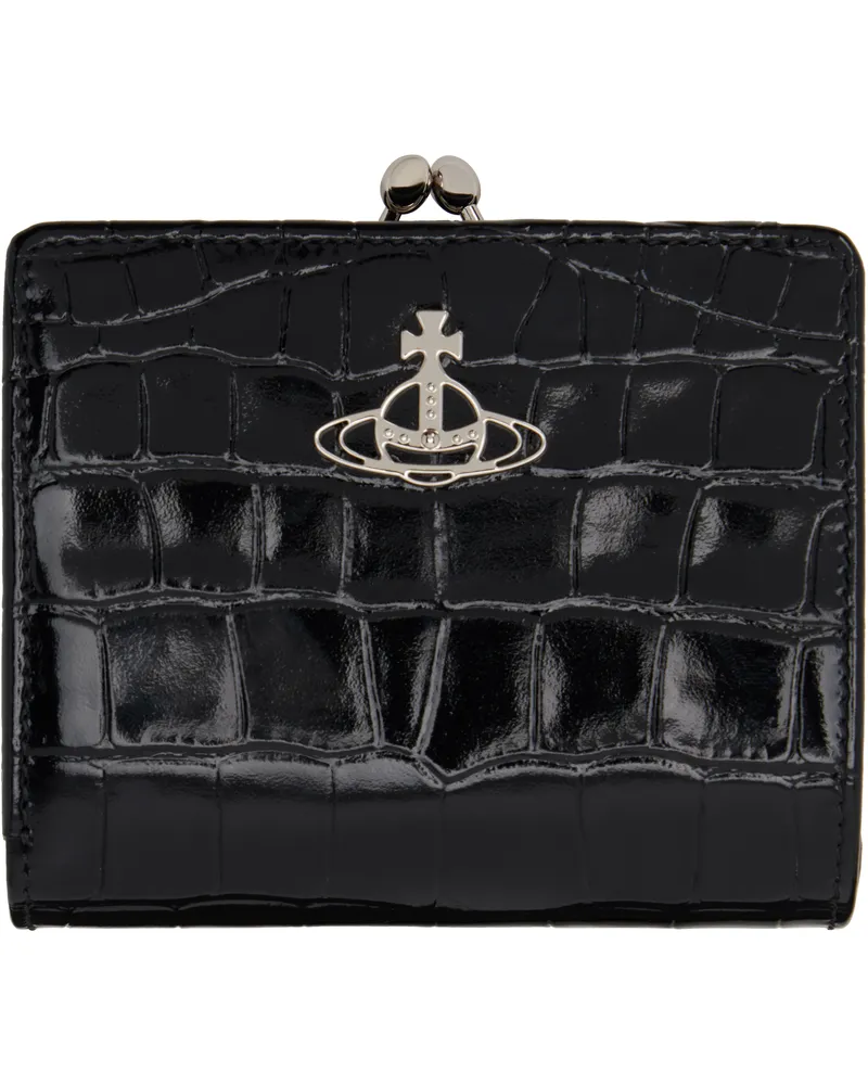Vivienne Westwood Black Frame Pocket Wallet N401