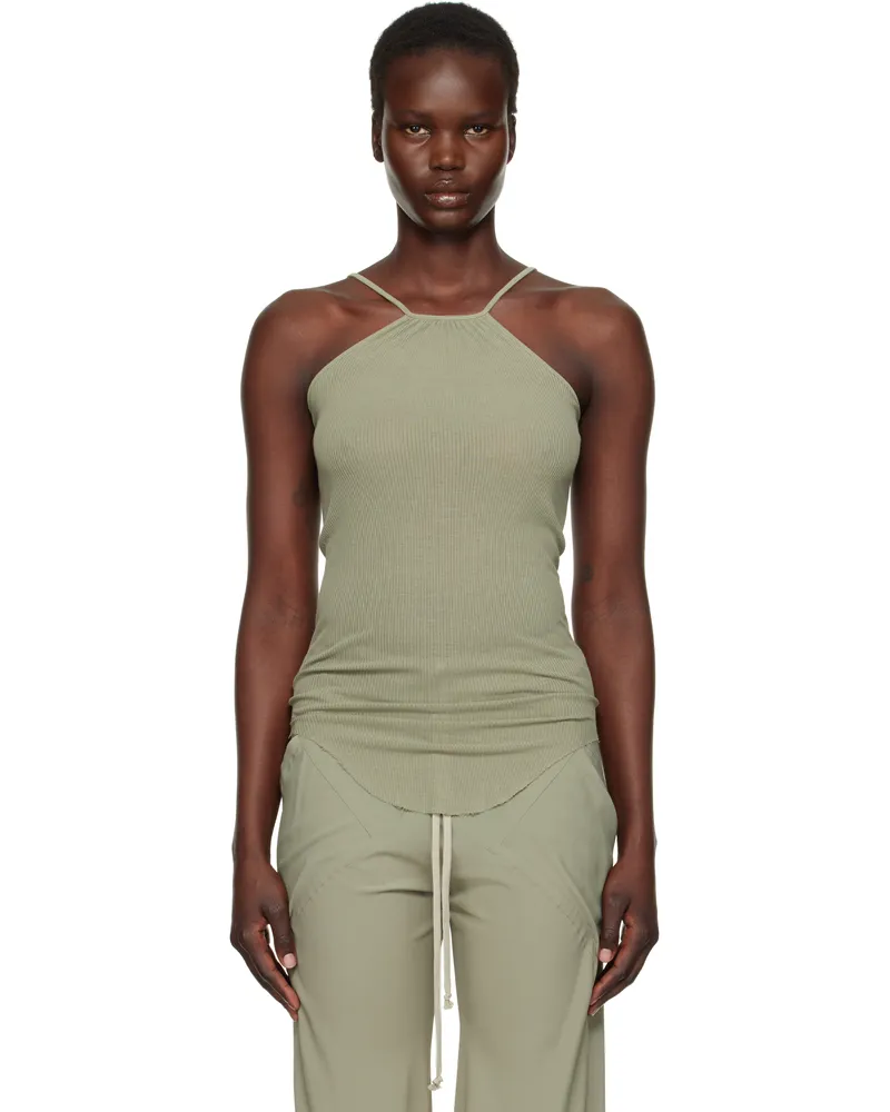 Rick Owens Green Hollywood Skorpio Tank Top 15