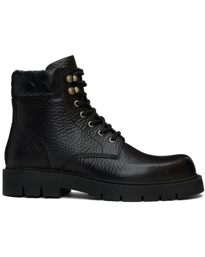 Bottega Veneta Black Haddock Boots 1001