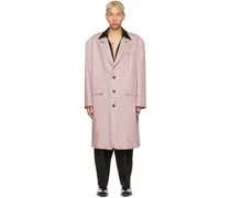 SSENSE Exclusive Pink 90's Tailored Coat