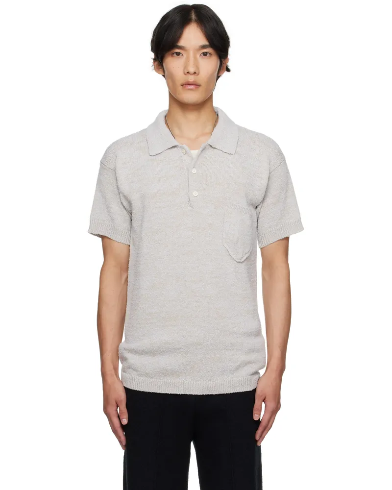 Maison Margiela Beige Patch Pocket Polo 003f