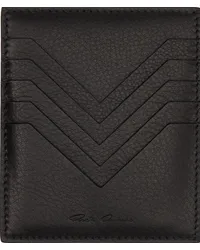 Rick Owens Black Square Card Holder Black