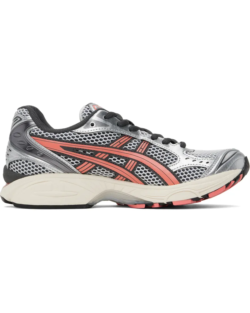 Asics Silver & Pink GEL-KAYANO 14 Sneakers 101