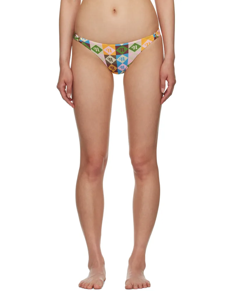 Nanushka Multicolor Ylva Bikini Bottoms Diamond