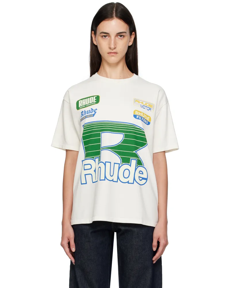 RHUDE Off-White Roadway Racing T-shirt 0028