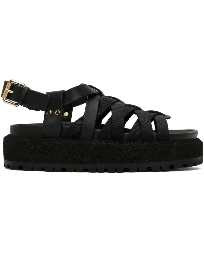 Rag & Bone Black Park Sandals Black