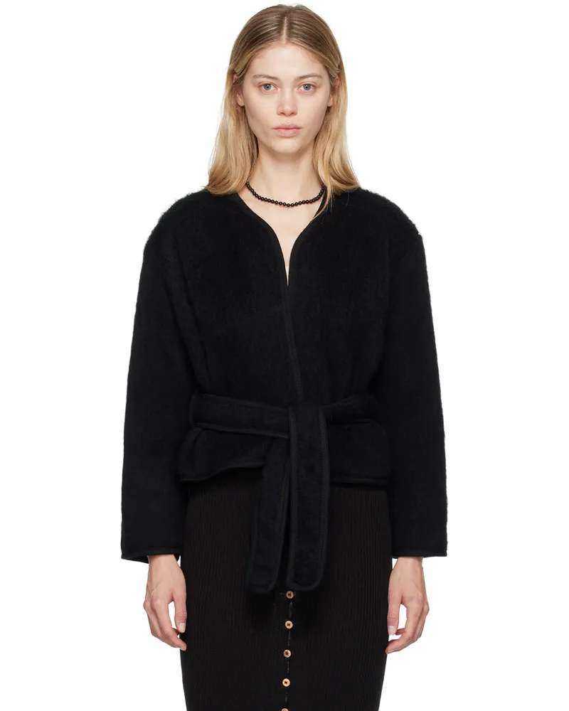 Baserange Black Capas Jacket Black