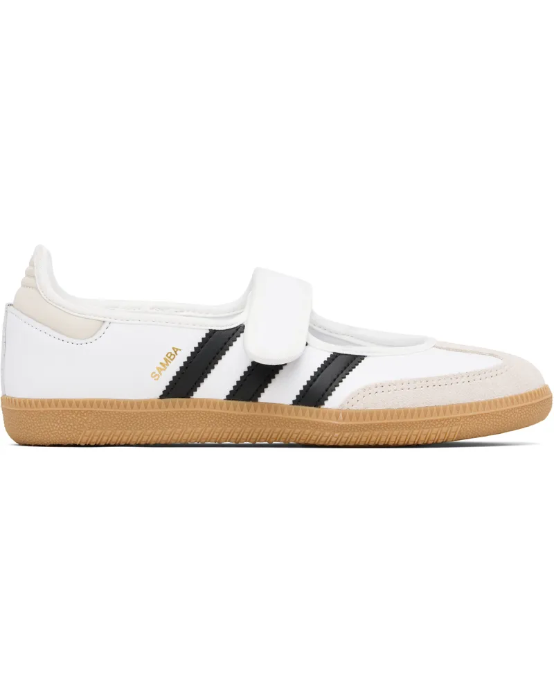 adidas White Samba Jane Sneakers White
