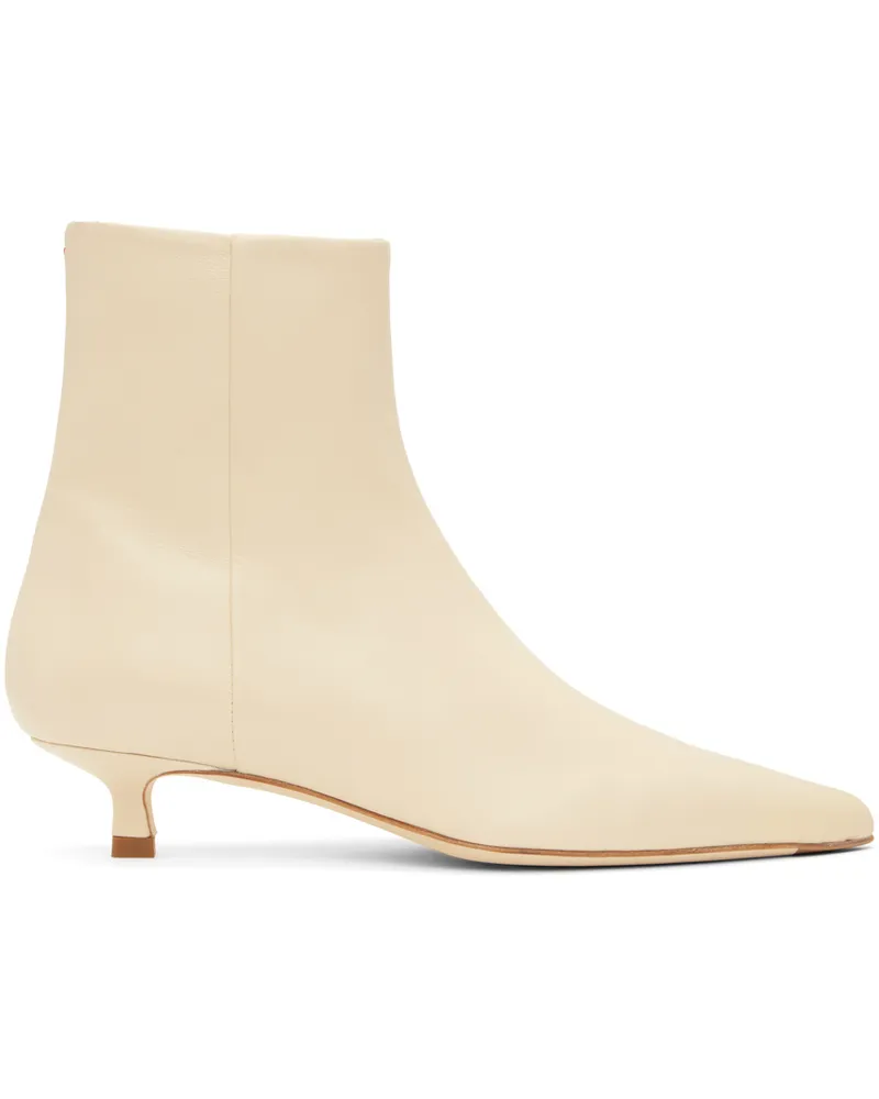 aeyde Off-White Sofie Boots Creamy