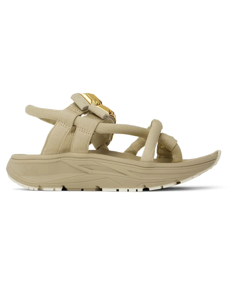 Undercover Beige nonnative & rig Edition KAMBA 3 Sandals Beige