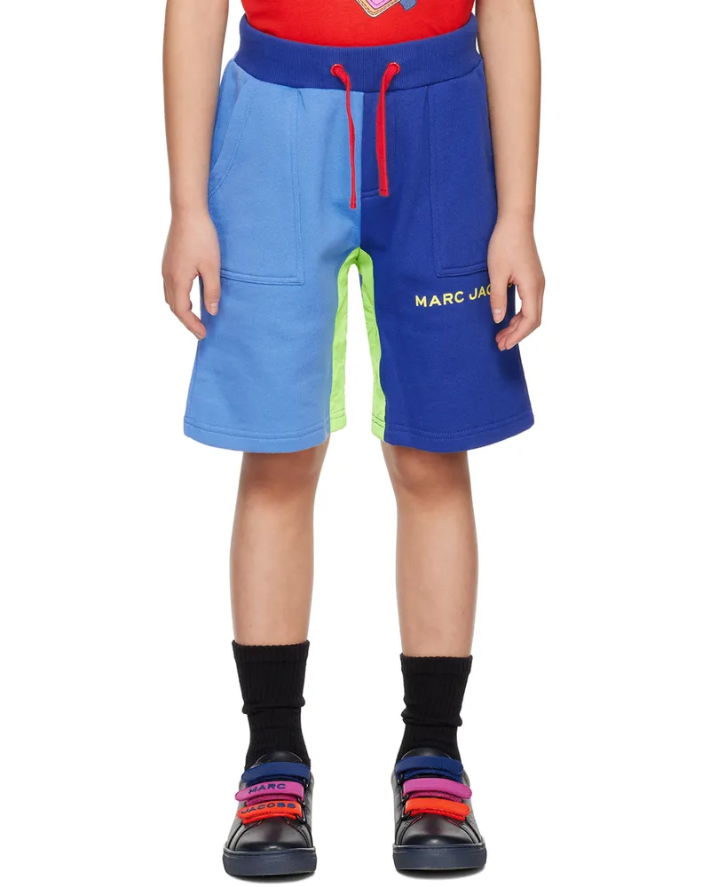 Marc Jacobs Kids Blue Four-Pocket Shorts 784