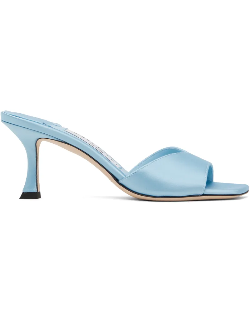 Jimmy Choo Blue Skye 70 Heeled Sandals Dusty